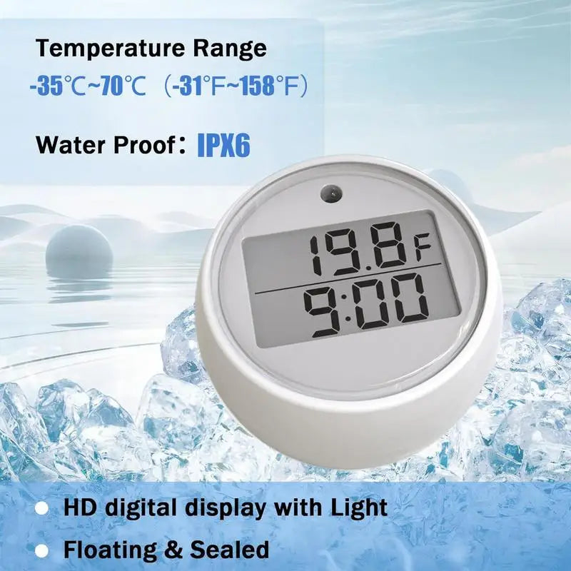 Ultimate Floating Digital Ice Bath Thermometer for Accurate Temperature Monitoring